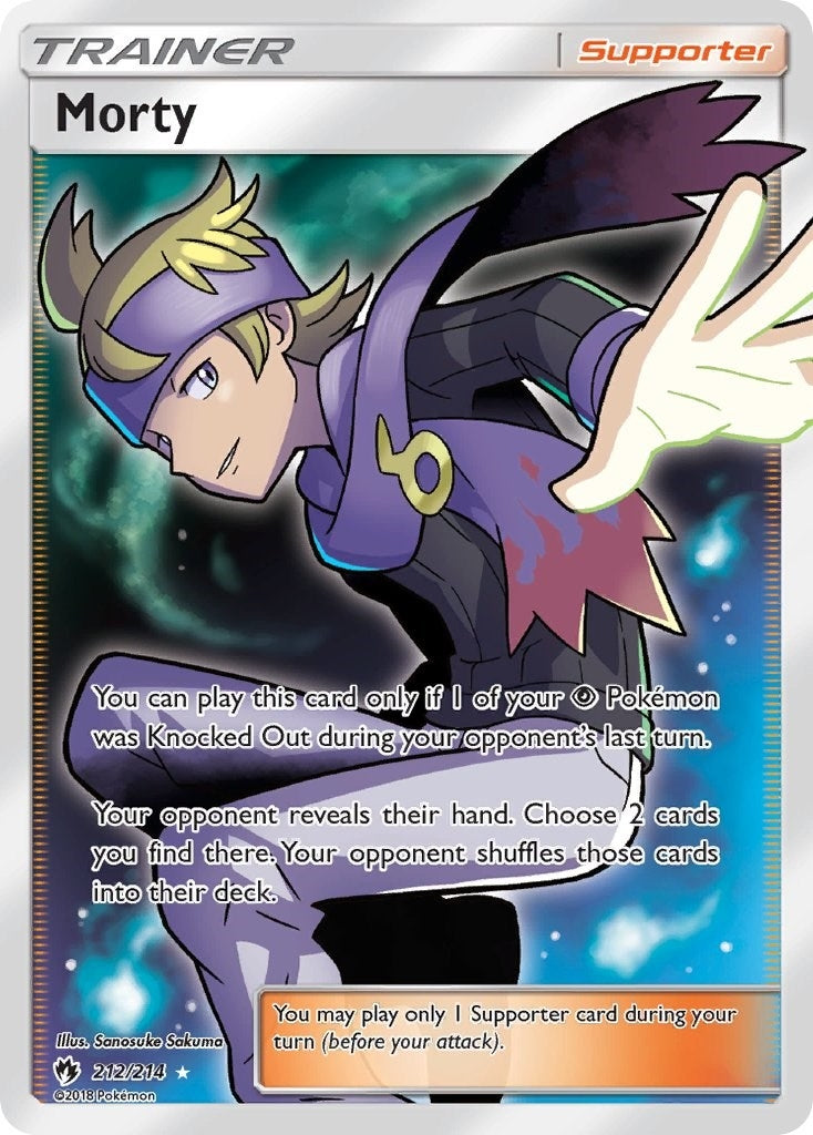 Morty (Full Art) (212/214) (SM - Lost Thunder)