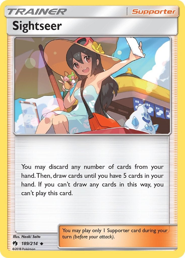 Image for Sightseer (189/214) (SM - Lost Thunder) (SM8) - Pokemon