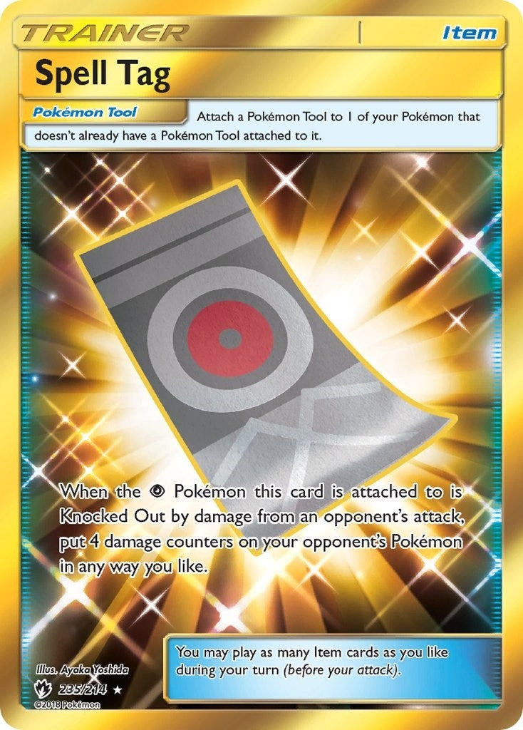 Image for Spell Tag (Secret) (235/214) (SM - Lost Thunder) (SM8) - Pokemon