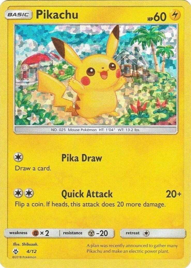 Image for Pikachu (004/012) (McDonald's Promos 2018) (M18) - Pokemon
