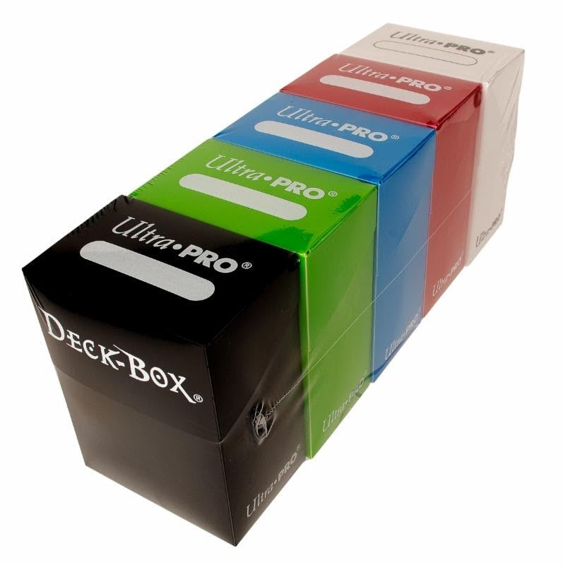 Image for Deck Box Bundle - 5 Mana Colors (Black, Green, Blue, Red and White) - Deck Boxes