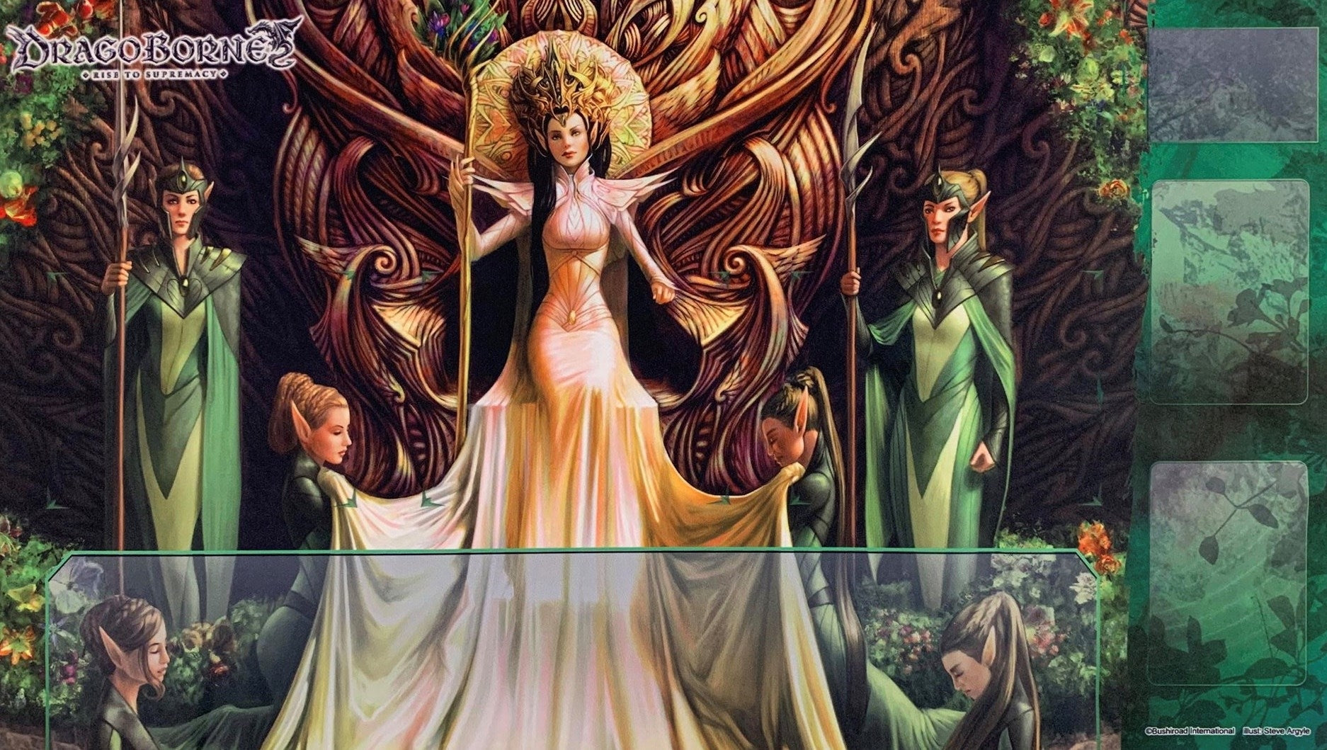 Image for Dragoborne: Gears of Apocalypse - Lady Luthiel Feanis Playmat - Playmats
