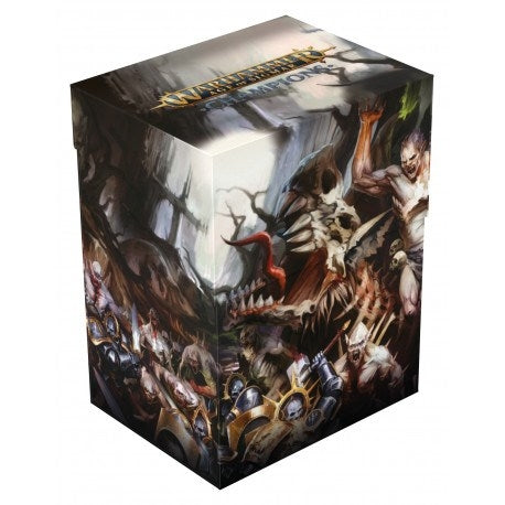 Image for Warhammer: Age of Sigmar - Champions Deck Case - Order vs. Death (Holds 80+) - Deck Boxes