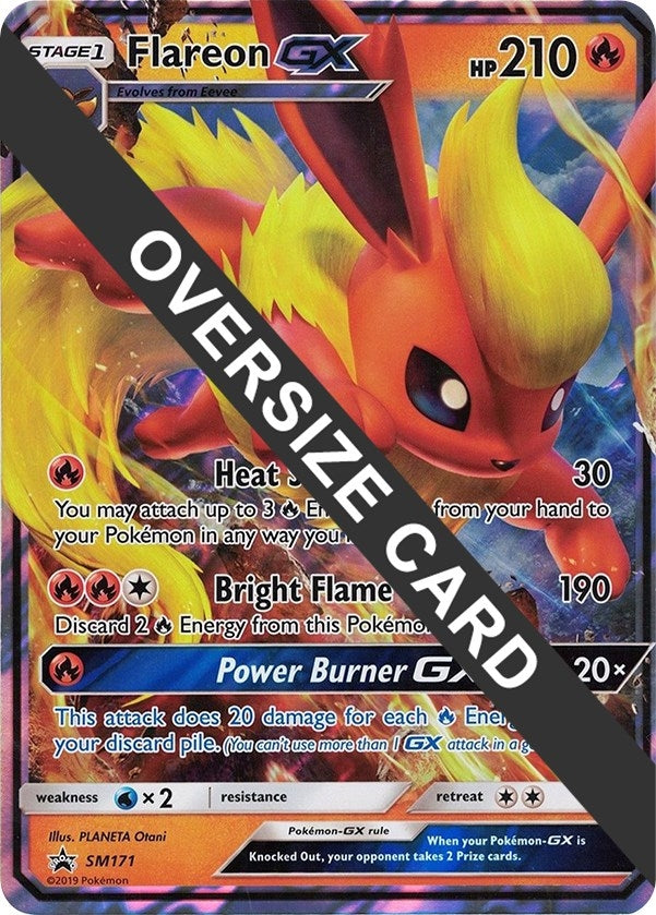 Image for Flareon GX - SM171 (SM Black Star Promo) (SM171) (Jumbo Cards) (PR) - Pokemon