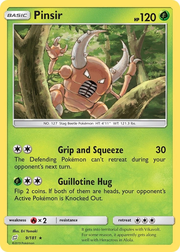 Image for Pinsir (9/181) (SM - Team Up) (SM9) - Pokemon