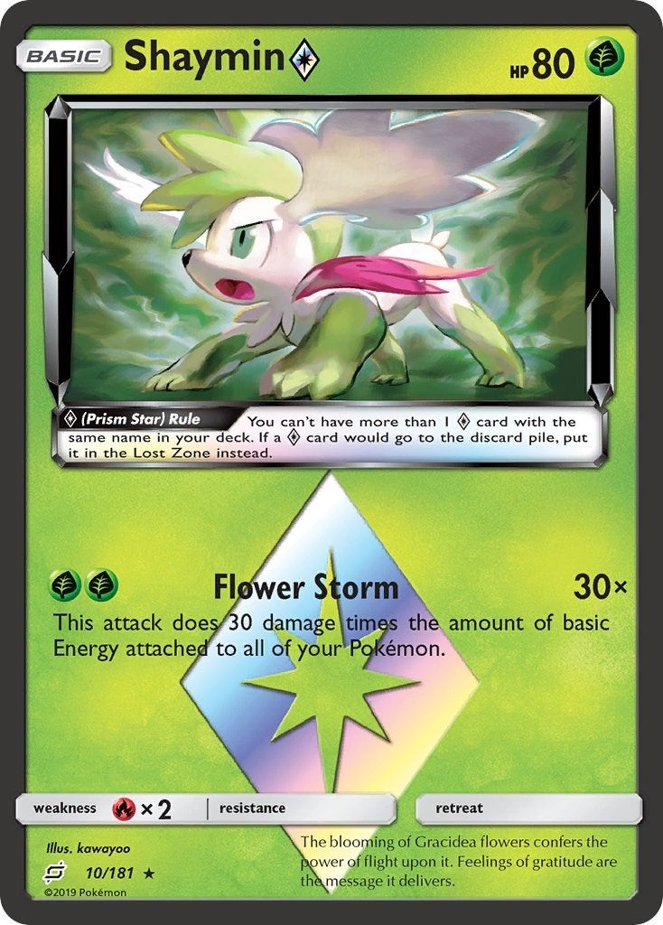 Image for Shaymin Prism Star (10/181) (SM - Team Up) (SM9) - Pokemon