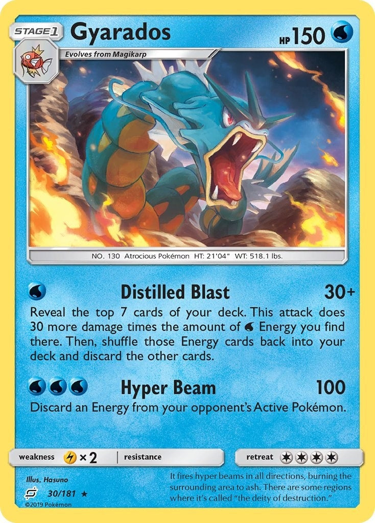 Image for Gyarados (30/181) (SM - Team Up) (SM9) - Pokemon