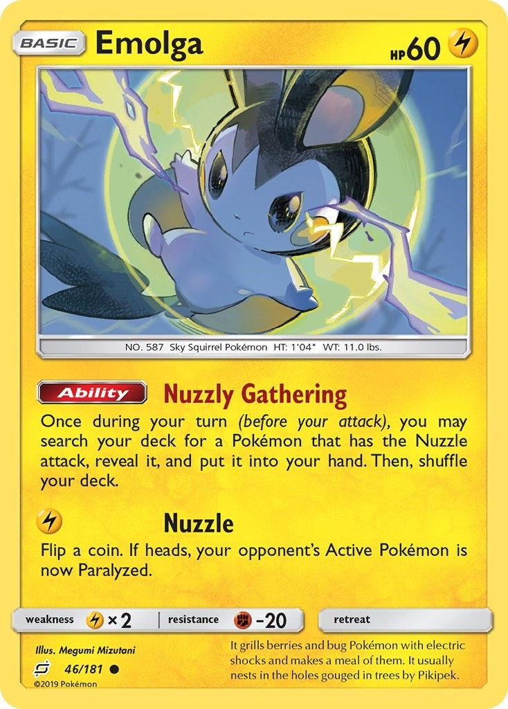 Image for Emolga (46/181) (SM - Team Up) (SM9) - Pokemon