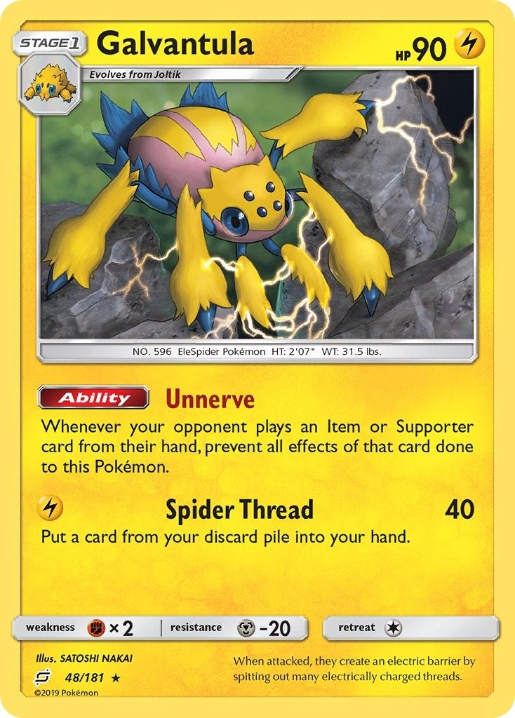 Image for Galvantula (48/181) (SM - Team Up) (SM9) - Pokemon