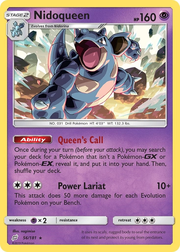 Image for Nidoqueen (56/181) (SM - Team Up) (SM9) - Pokemon