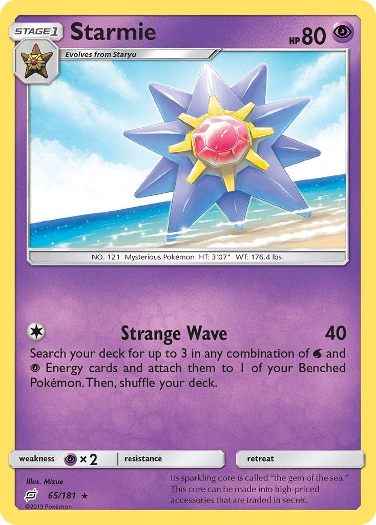 Image for Starmie (65/181) (SM - Team Up) (SM9) - Pokemon
