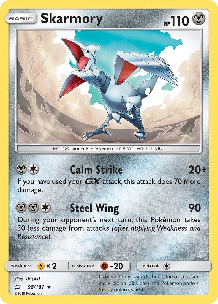 Image for Skarmory (98/181) (SM - Team Up) (SM9) - Pokemon
