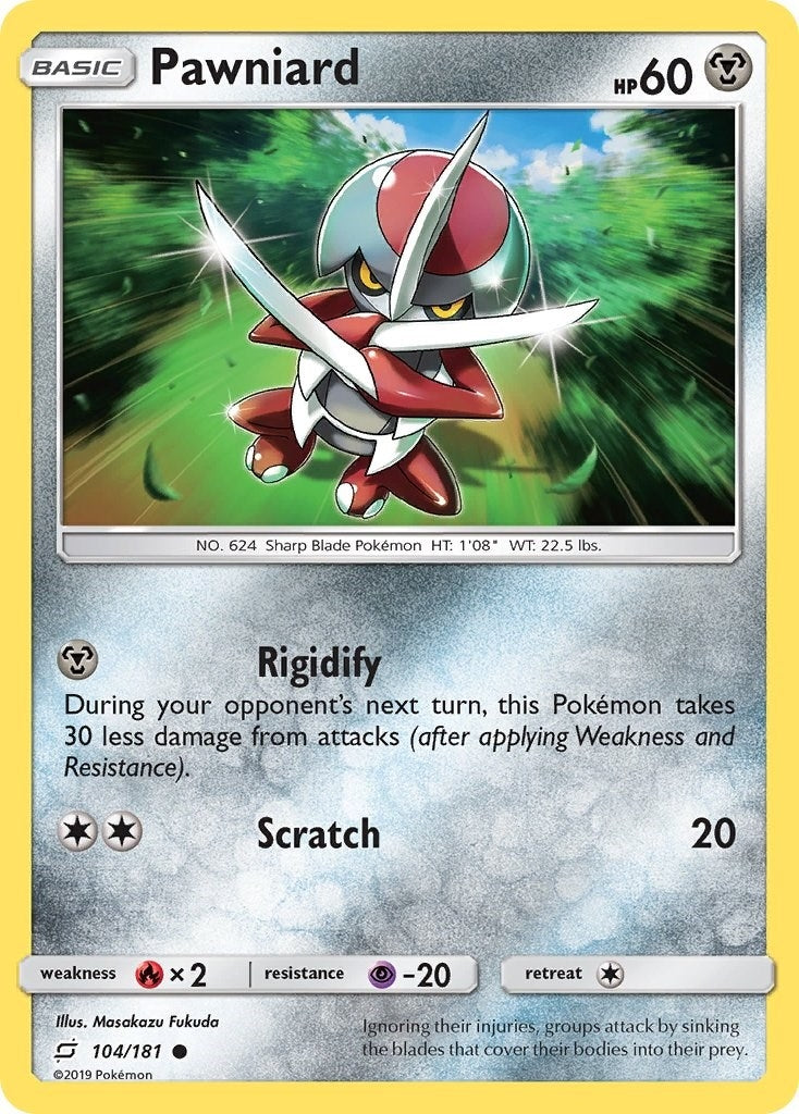 Image for Pawniard (104/181) (SM - Team Up) (SM9) - Pokemon