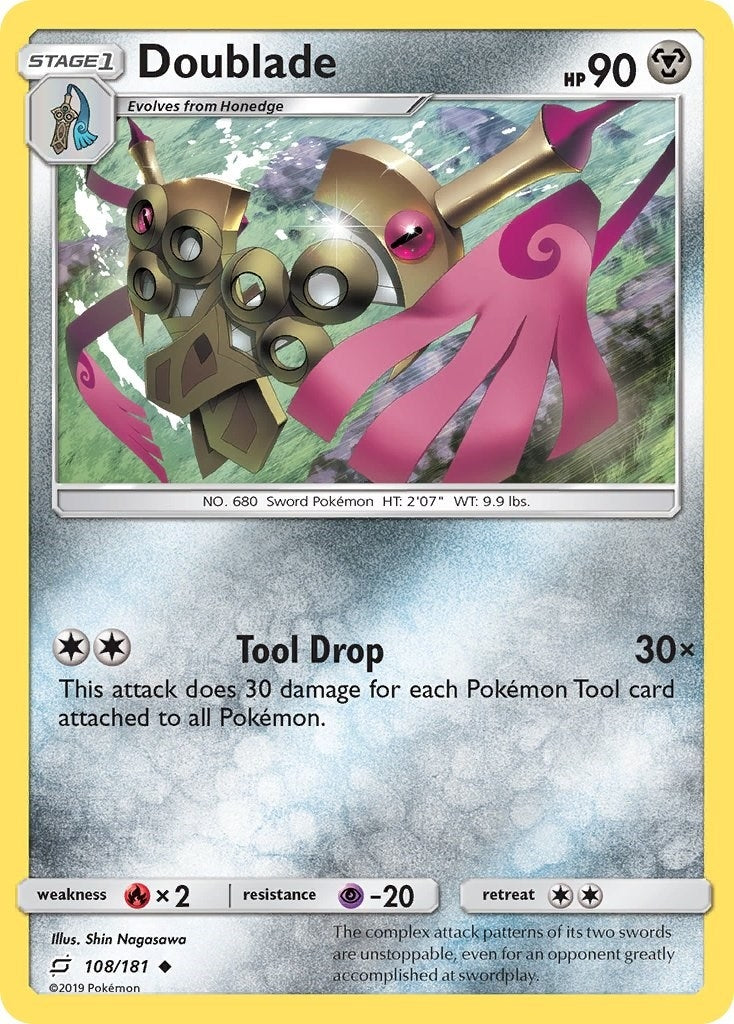 Image for Doublade (108/181) (SM - Team Up) (SM9) - Pokemon