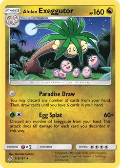 Image for Alolan Exeggutor (115) (115/181) (SM - Team Up) (SM9) - Pokemon