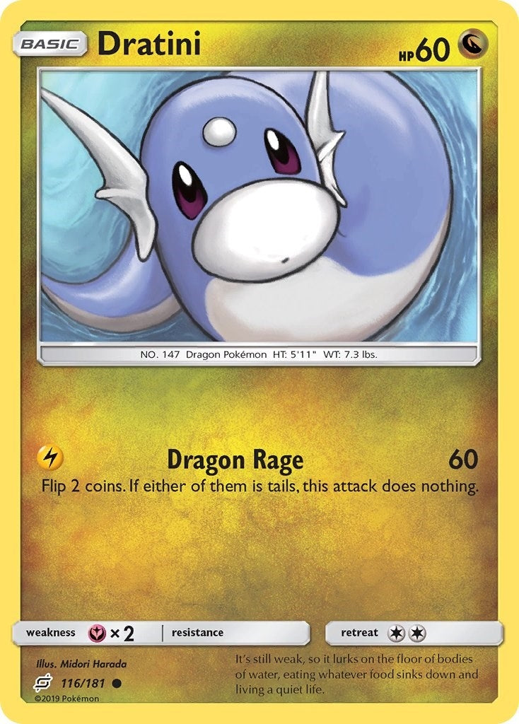 Image for Dratini (116) (116/181) (SM - Team Up) (SM9) - Pokemon