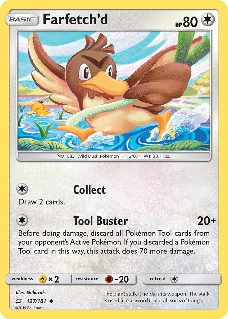 Image for Farfetch'd (127/181) (SM - Team Up) (SM9) - Pokemon