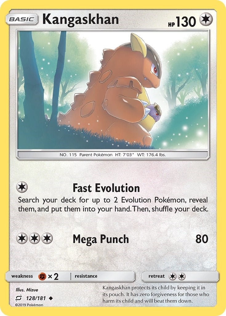 Image for Kangaskhan (128/181) (SM - Team Up) (SM9) - Pokemon