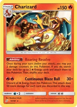 Image for Charizard - 14/181 (SM Team Up) (014/181) (Deck Exclusives) (PR) - Pokemon