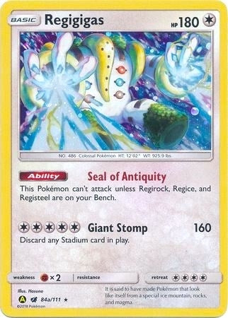 Image for Regigigas - 84a/111 (084a/111) (Alternate Art Promos) - Pokemon