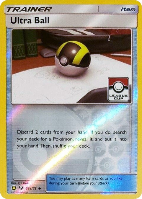 Image for Ultra Ball - 68a/73 (League Cup) (068a/073) (League & Championship Cards) (PR) - Pokemon