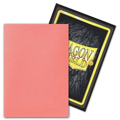 Dragon Shield - Standard 'Peach' DUAL Matte Sleeves 100 pack - PokeBox USA
