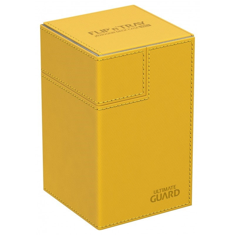 Image for Flip 'n' Tray Deck Case XenoSkin - Amber (Holds 100+) - Deck Boxes