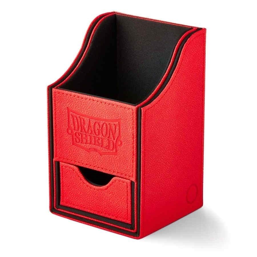 Image for Dragon Shield Nest Plus Deck Box - Red/Black (Holds 100+) - Deck Boxes