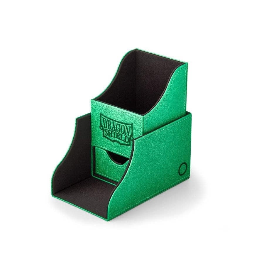 Image for Dragon Shield Nest Plus Deck Box - Green/Black (Holds 100+) - Deck Boxes