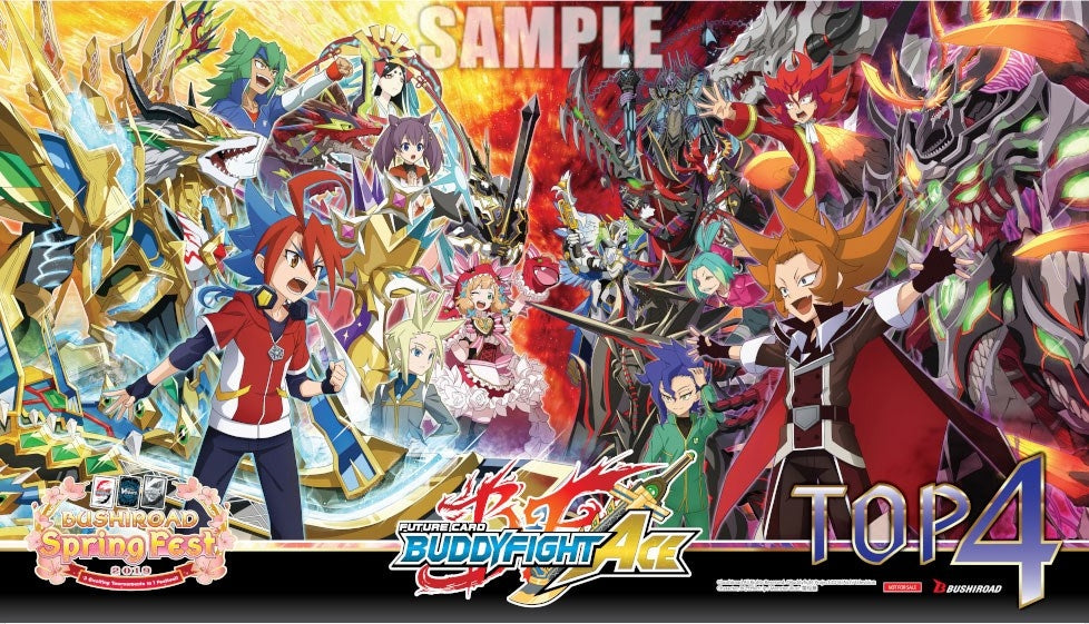 Image for Bushiroad Spring Fest 2019 Top 4 Playmat: Future Card Buddyfight Ace - Playmats