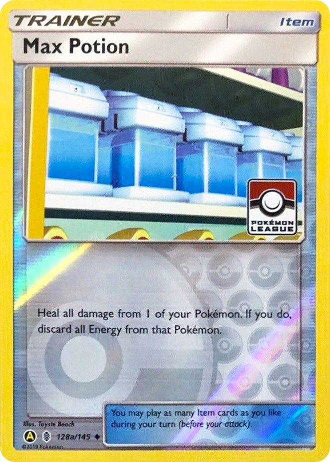 Image for Max Potion - 128a/145 (Pokemon League) (128a/145) (League & Championship Cards) (PR) - Pokemon