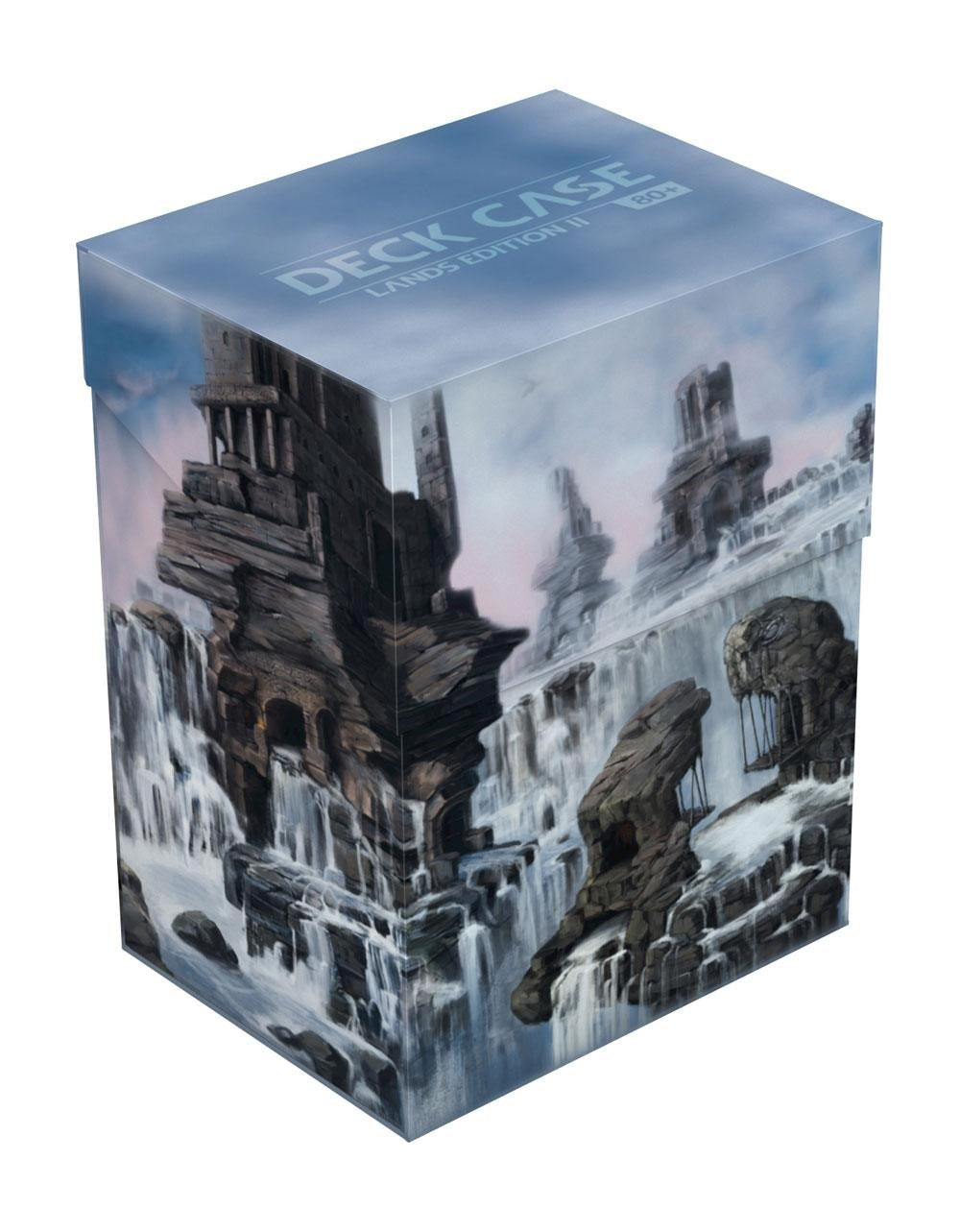 Image for Deck Case Lands Edition II - Island (Holds 80+) - Deck Boxes