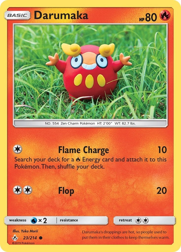 Image for Darumaka (23/214) (SM - Unbroken Bonds) (SM10) - Pokemon