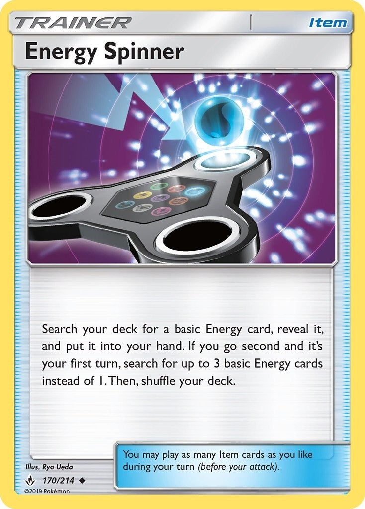 Image for Energy Spinner (170/214) (SM - Unbroken Bonds) (SM10) - Pokemon