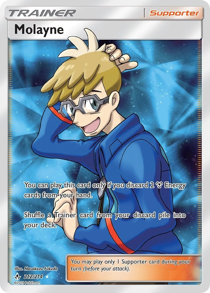 Image for Molayne (Full Art) (212/214) (SM - Unbroken Bonds) (SM10) - Pokemon