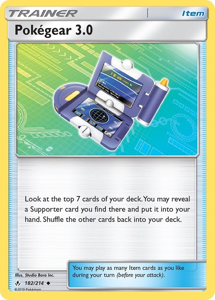 Image for Pokegear 3.0 (182/214) (SM - Unbroken Bonds) (SM10) - Pokemon