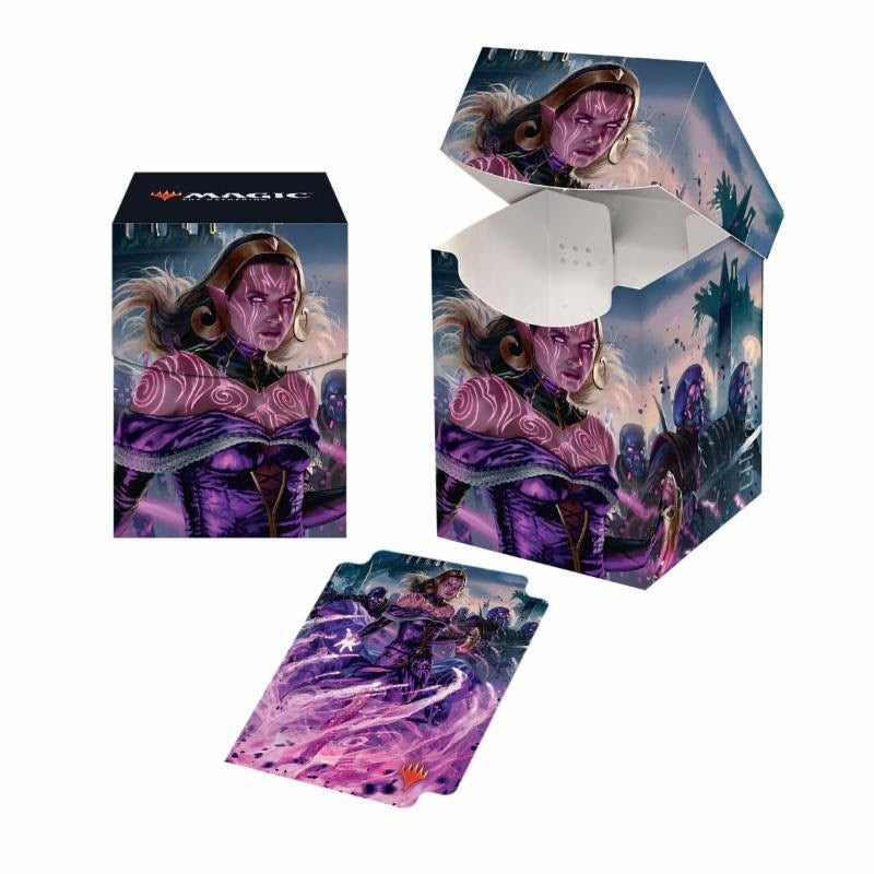 Image for War of the Spark PRO-100+ Deck Box, Liliana, Dreadhorde General for Magic - Deck Boxes