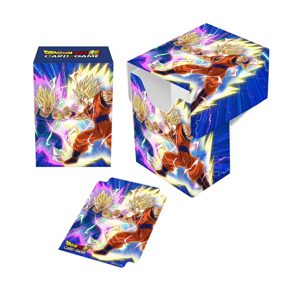Image for Dragon Ball Super CCG Full-View Deck Box - Vegeta vs Goku - Deck Boxes