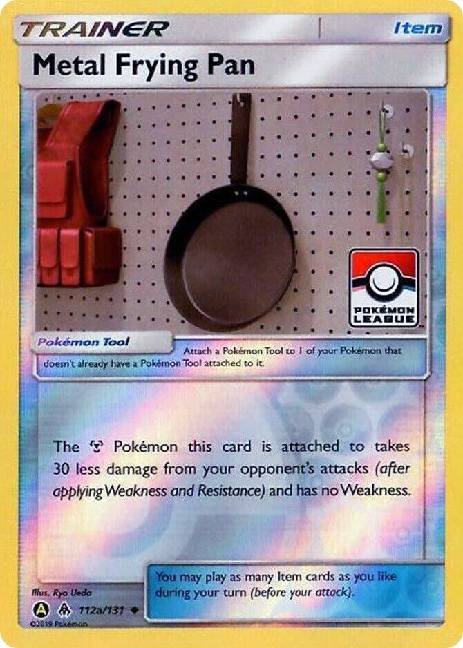 Image for Metal Frying Pan - 112a/131 (Pokemon League) (112a/131) (League & Championship Cards) (PR) - Pokemon