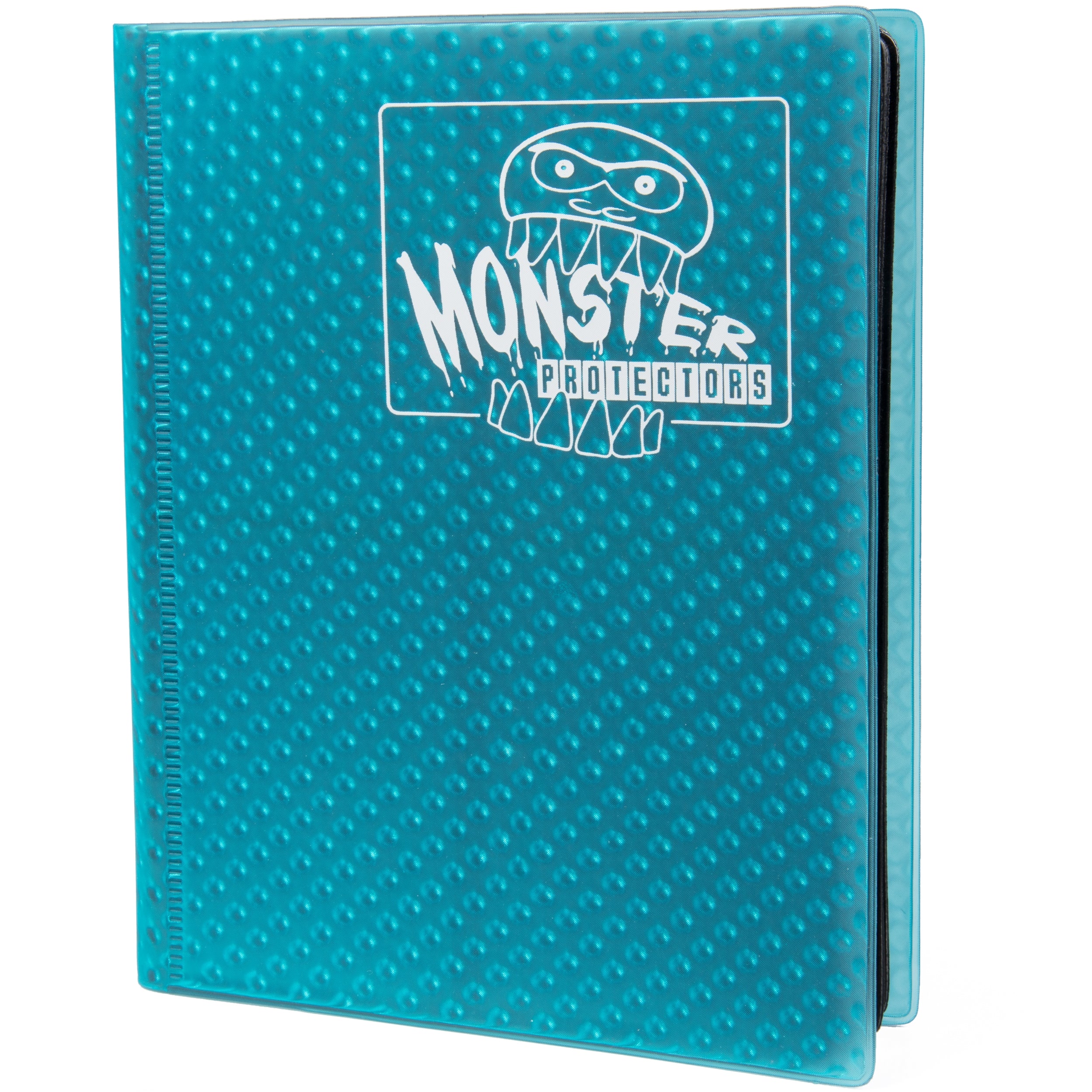 Image for Binder - 4-Pocket Side-Loading Holofoil - Aqua Blue - Storage Albums