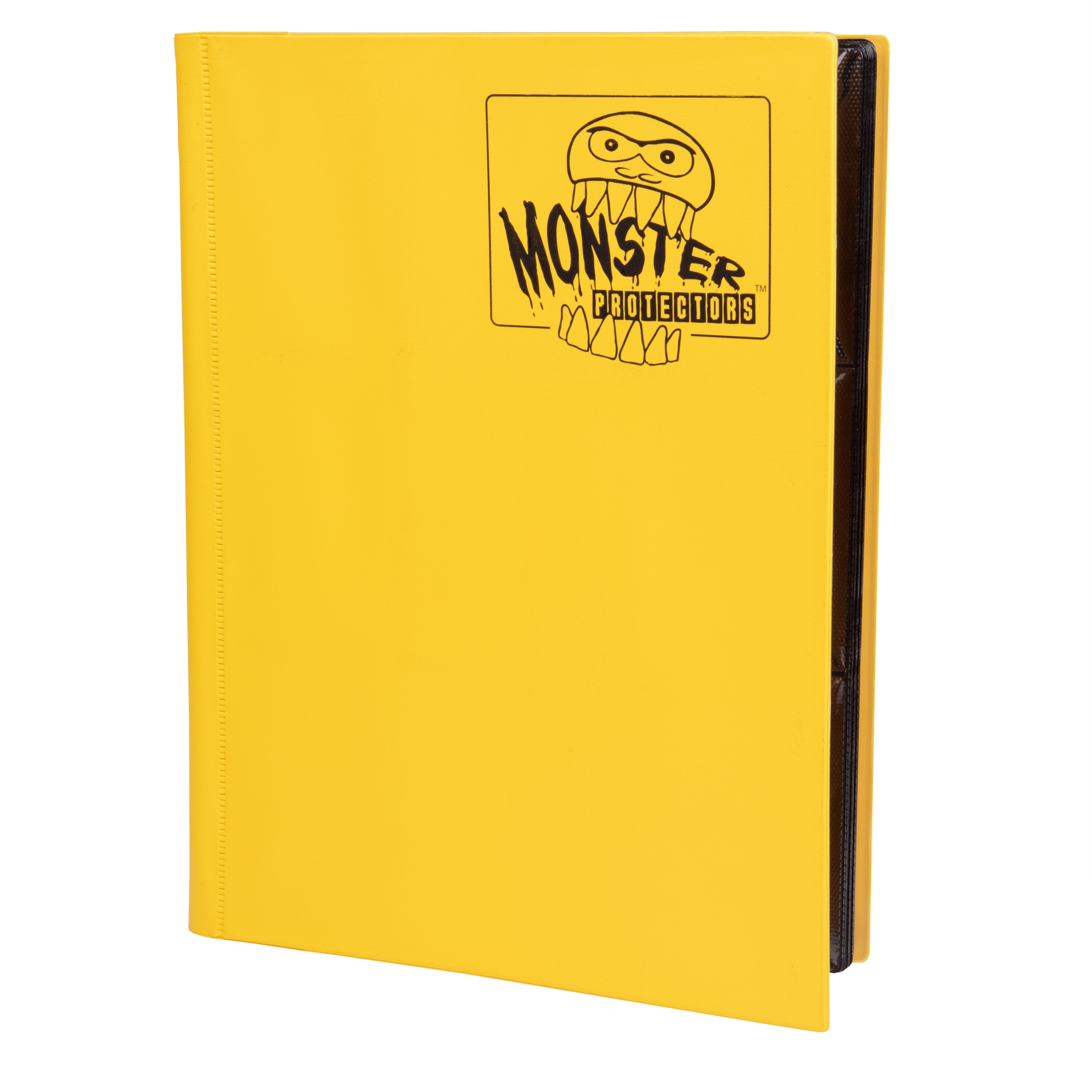 Image for Binder - 9-Pocket Side-Loading Matte - Yellow - Storage Albums