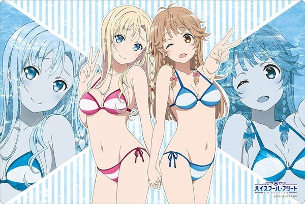Image for Bushiroad Rubber Mat Collection Vol.319: High School Fleet - Wilhelmina & Kouko - Playmats
