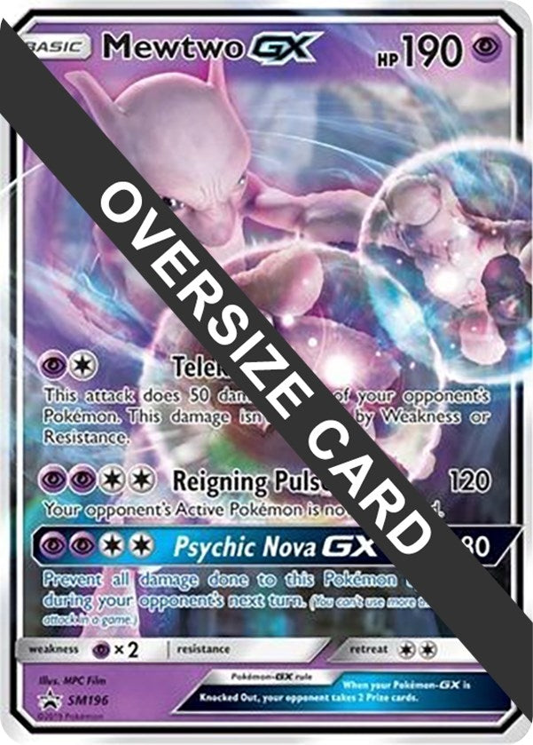 Image for Mewtwo GX - SM196 (SM196) (Jumbo Cards) (PR) - Pokemon