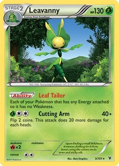 Image for Leavanny - 3/101 (BW Noble Victories) (003/101) (Deck Exclusives) (PR) - Pokemon
