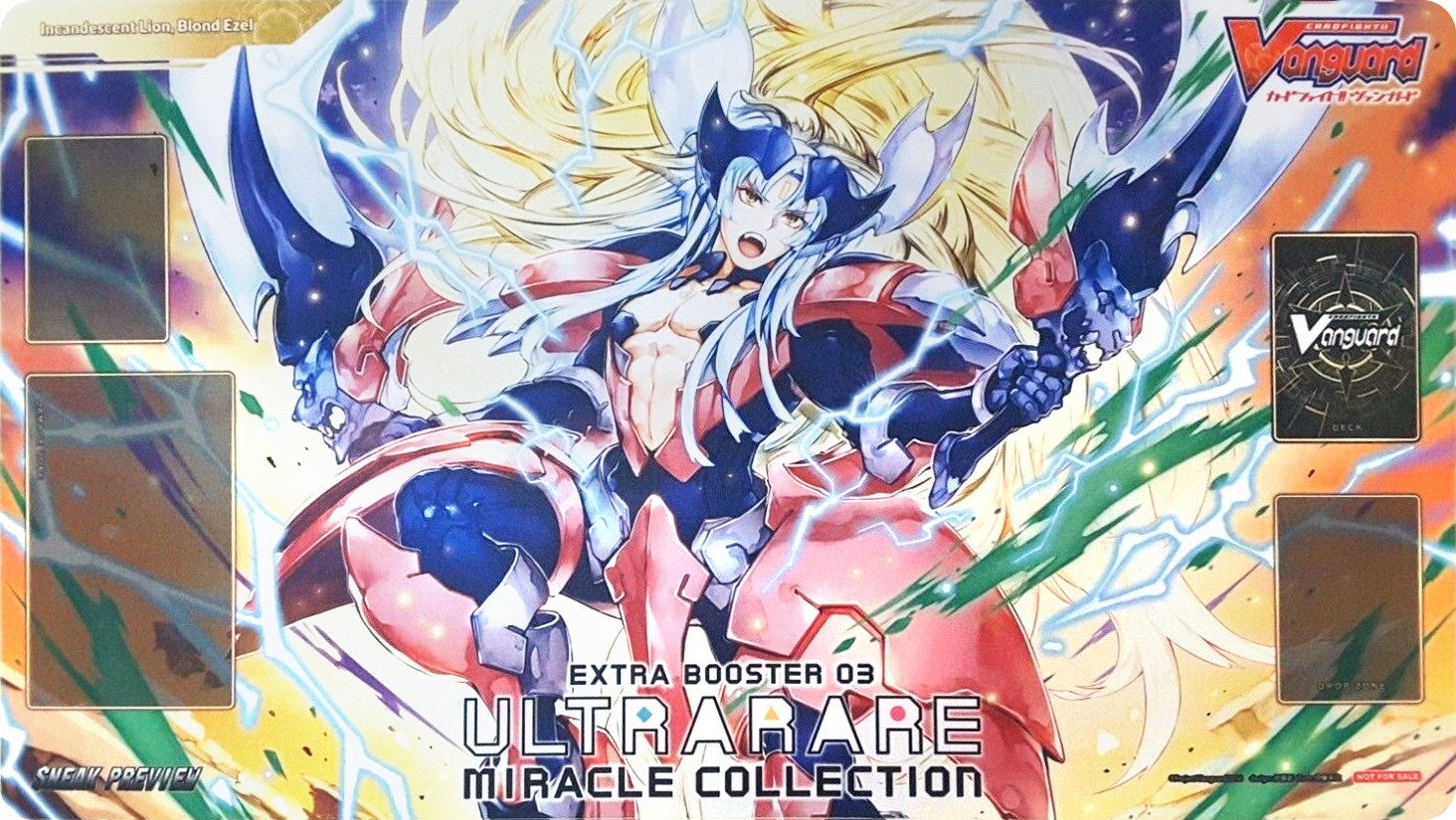 Image for Cardfight!! Vanguard Sneak Preview Playmat: Extra Booster V-EB03 ULTRARARE MIRACLE COLLECTION - Playmats