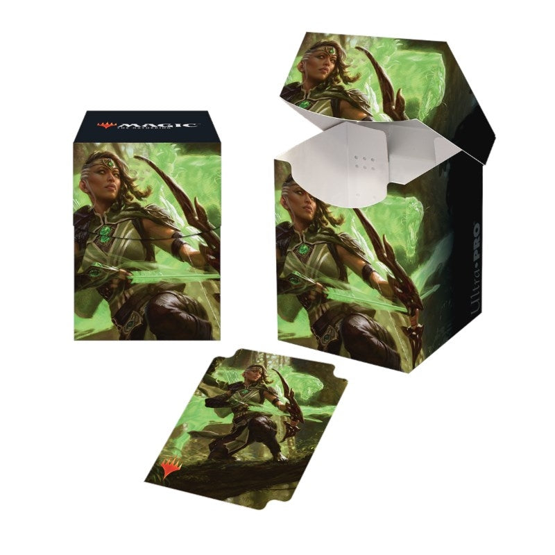 Image for Core Set 2020 PRO-100+ Deck Box V5 - Vivien, Arkbow Ranger - Deck Boxes