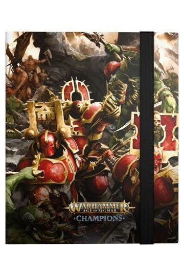 Image for Binder - 18-Pocket Side-Loading FlexXfolio - Warhammer Age of Sigmar: Champions - Chaos vs. Destruction - Storage Albums