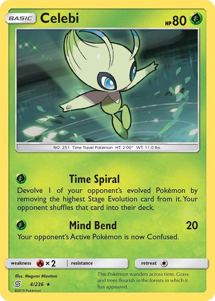 Image for Celebi (4/236) (SM - Unified Minds) (SM11) - Pokemon