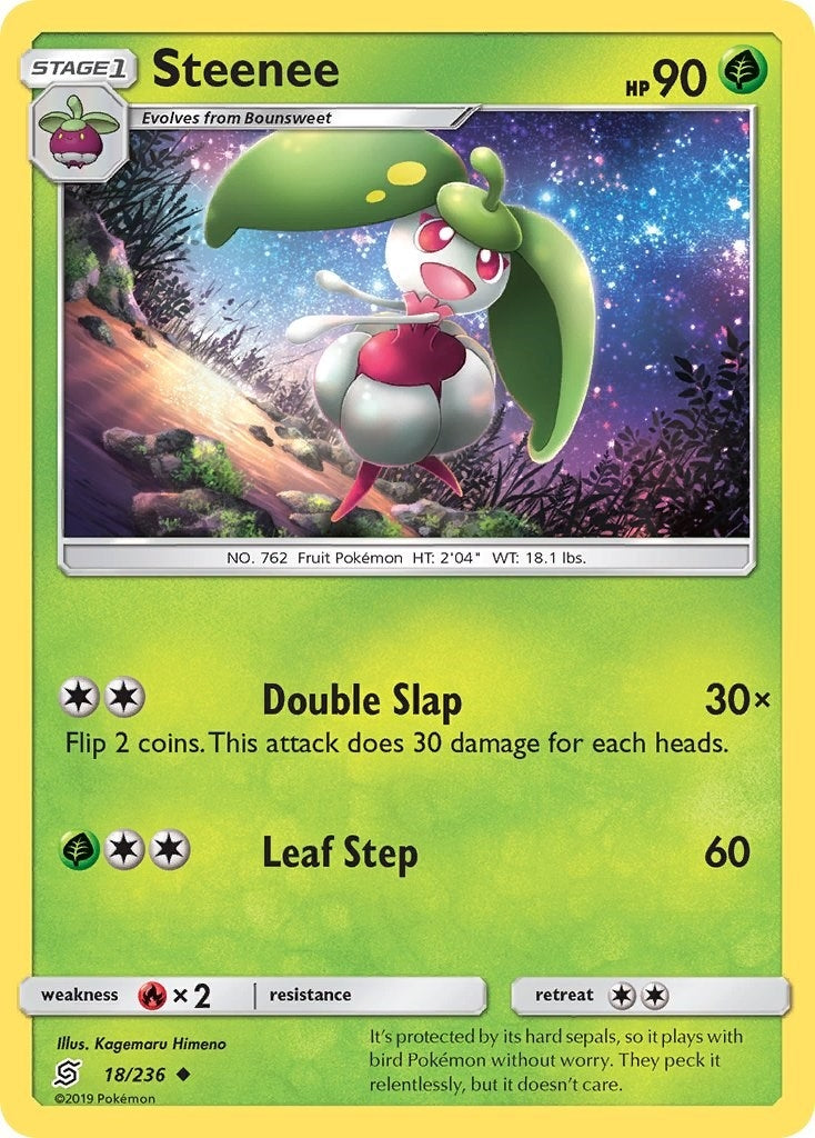Image for Steenee (18/236) (SM - Unified Minds) (SM11) - Pokemon