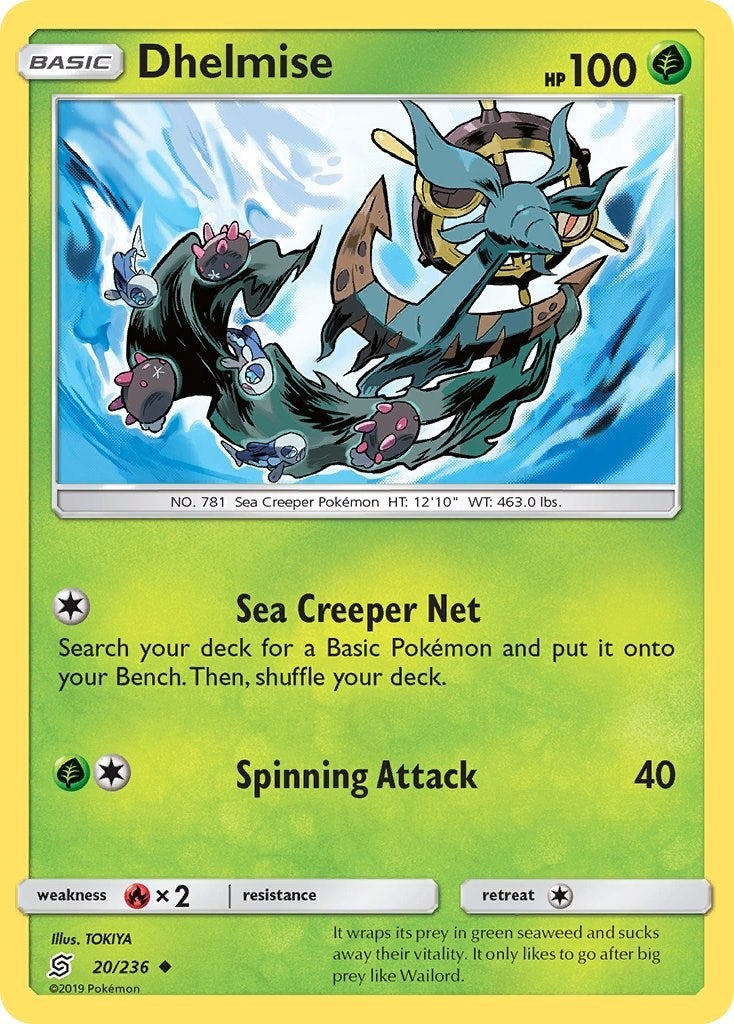 Image for Dhelmise (20/236) (SM - Unified Minds) (SM11) - Pokemon